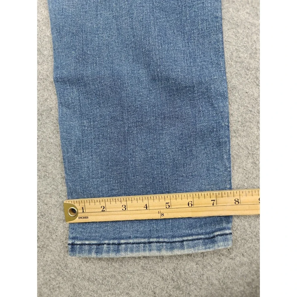 Levi's 514 Jeans Mens 33x32 Blue Medium Wash Regular Straight Stretch Denim